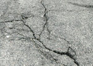 Cracked Pavement