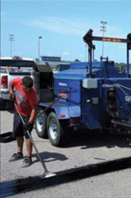 Mastic Road Repair.